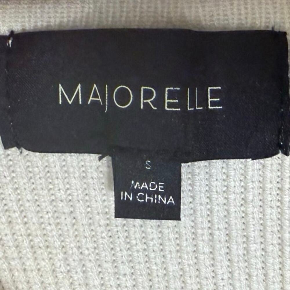 Revolve Majorelle Elmore Mini Dress Fitted Long Sleeve Size Small White NWOT - Picture 4 of 9